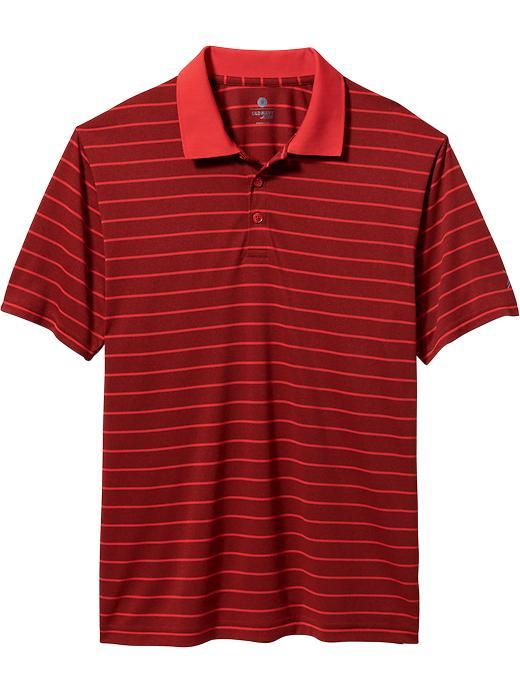 Old Navy Mens Active Striped Polos Size Xxl Big - Ambrosia Apple