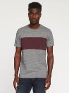 Old Navy Mens Soft-washed Color-block Tee For Men Heather Gray Size M