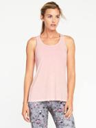 Old Navy Go Dry Ultra Light Racerback Tank For Women - Mauve Squad