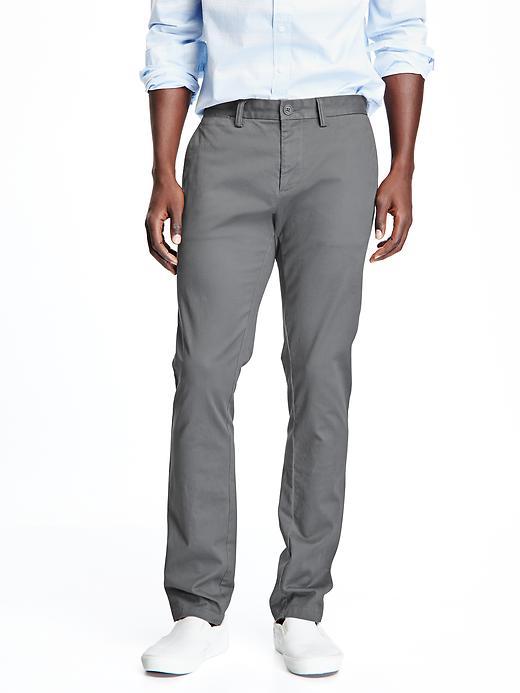 Old Navy Built In Flex Ultimate Skinny Khakis - Ash Tag