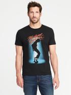 Old Navy Mens Michael Jackson Graphic Tee For Men Black Size Xl