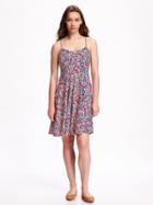 Old Navy Cami Dress For Women - Pink Ditsy Floral