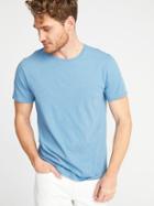 Old Navy Mens Soft-washed Perfect-fit Crew-neck Tee For Men Blue Size M