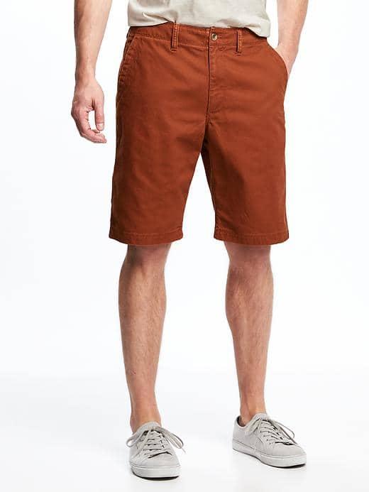 Old Navy Broken In Khaki Shorts For Men 10 - The Rust Of Us