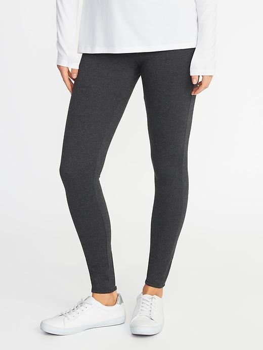 Lattice-hem Leggings For Women