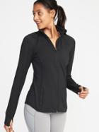 Fitted Full-zip Performance Jacket For Women