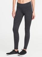 Old Navy Womens Mid-rise Run Leggings For Women Carbon Size Xs