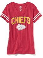 Old Navy Nfl V Neck Tee For Women - Chiefs