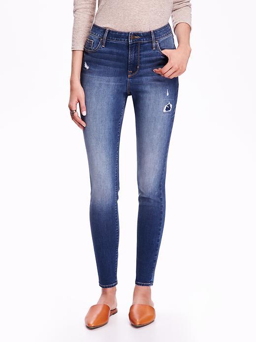 Old Navy High Rise Rockstar Distressed Jeans - Miramar