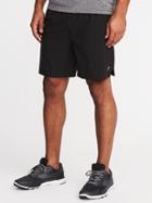 Old Navy Mens Go-dry 4-way Stretch Run Shorts For Men (7) Black Size M