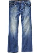 Old Navy Mens Premium Boot Cut Jeans Size 30 W (34l) - Medium Blue