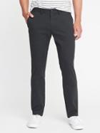 Old Navy Mens Slim Ultimate Built-in Flex Khakis For Men Midnight Oil Size 38w