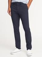 Old Navy Mens Slim Built-in Flex Dry Quick Ultimate Khakis Classic Navy Size 32w