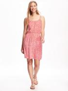 Old Navy Poplin Cami Sundress For Women - Shell Pink