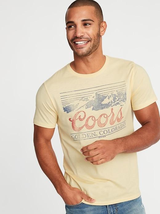 Coors&#174 &#34;golden, Colorado&#34; Tee For Men