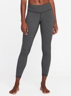 Old Navy Womens Mid-rise Herringbone 7/8-length Leggings For Women Dark Herringbone Grey Size Xxl
