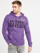 Old Navy Mens Nfl Team Football Graphic Pullover Hoodie For Men Baltimore Ravens Size S