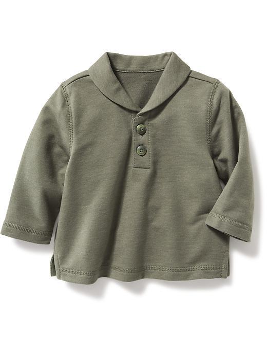 Old Navy Shawl Collar Henley - Thyme Table
