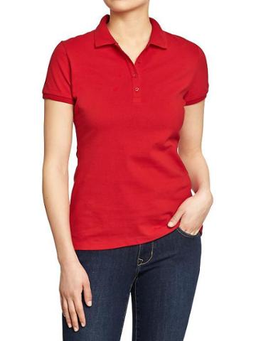 Old Navy Old Navy Womens Basic Polos - Robbie Red