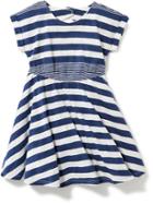 Old Navy Fit And Flare T Shirt Dress - Cool Stripe