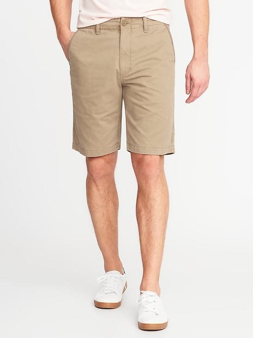 Old Navy Mens Broken-in Khaki Shorts For Men (10) Toasty Size 46w