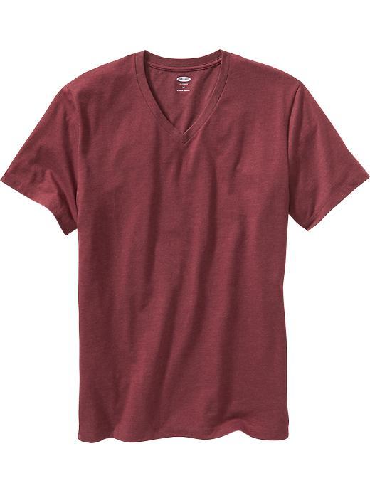 Old Navy Mens V Neck Tee Size Xxl Big - Lite Burgundy