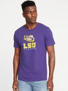 Old Navy Mens College Team Graphic Tee For Men Lsu Size L