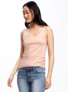 Old Navy First Layer Fitted Tank For Women - Peach