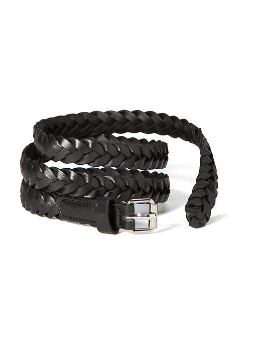 Old Navy Skinny Braided Belt - Black