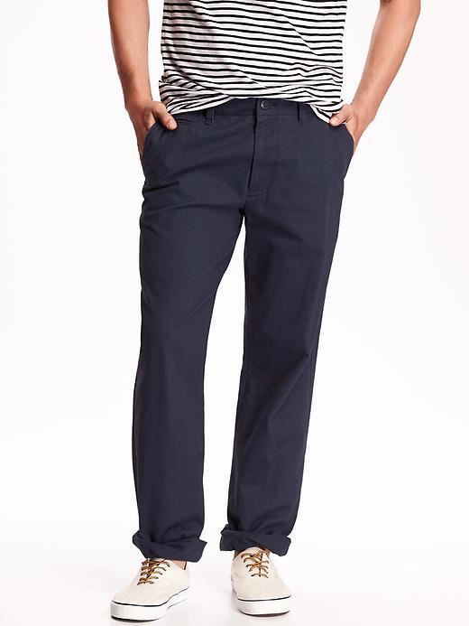 Old Navy Mens Broken In Loose Fit Khakis Size 34 W (32l) - Classic Navy