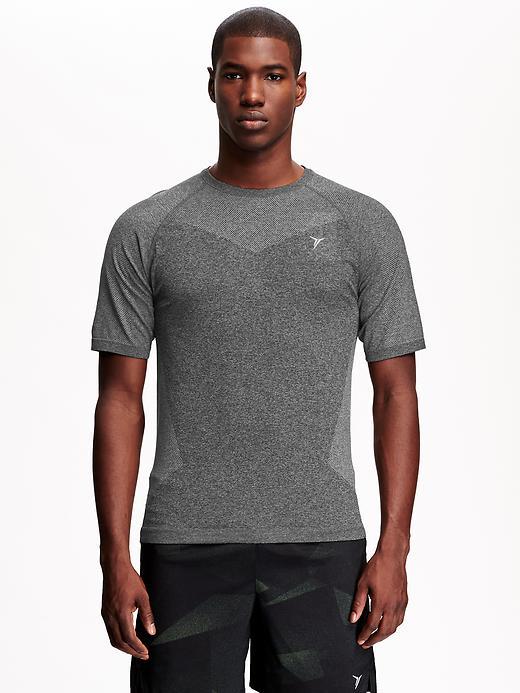 Old Navy Seamless Go Dry Performance Tee - Black