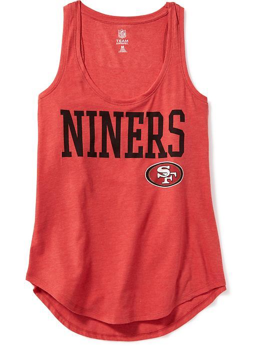Old Navy Relaxed Nfl Scoop Neck Graphic Tank For Women - 49ers