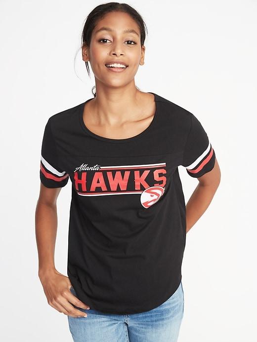 Old Navy Womens Nba Team Tee For Women Hawks Size Xs