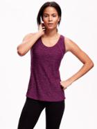 Old Navy Keyhole Back Tank For Women - Purple Pizazz Poly