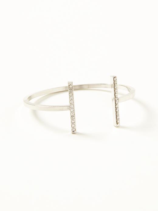 Old Navy Pav Cuff For Women - Silver