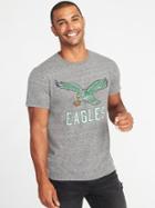Old Navy Mens Nfl Team Crew-neck Tee For Men Eagles Size M