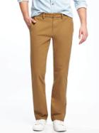 Old Navy Loose Built In Flex Ultimate Khakis For Men - Bandolier Brown