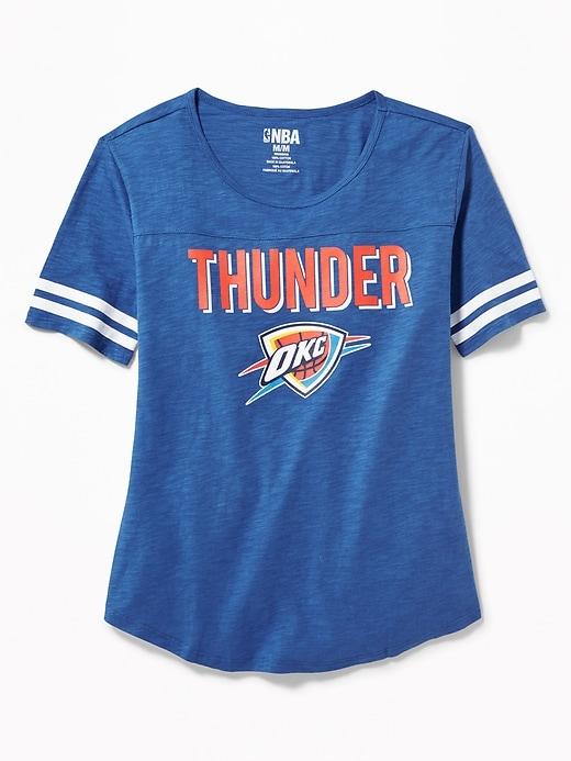 Old Navy Womens Nba Graphic Tee For Women Thunder Size Xxl