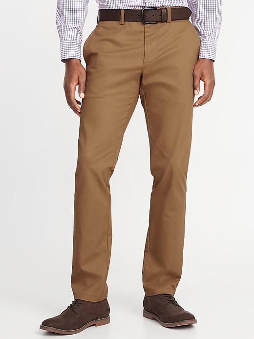 Old Navy Mens Slim Built-in Flex Non-iron Ultimate Pants For Men Doe A Deer Size 32w