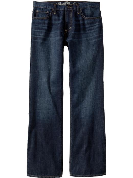 Old Navy Mens Boot Cut Jeans - Dark Wash