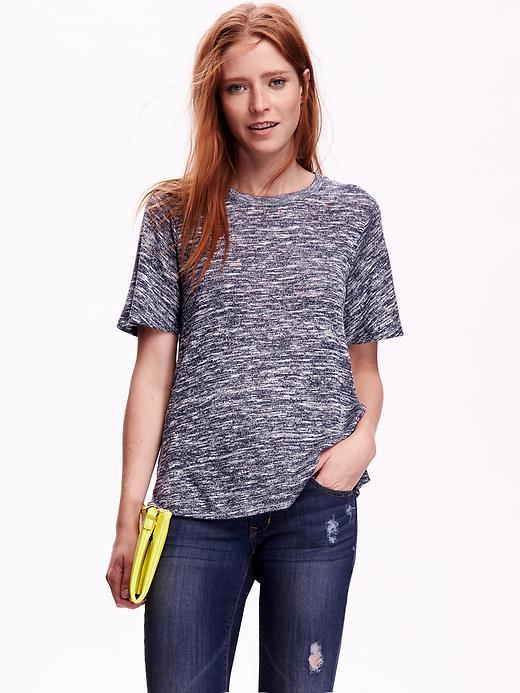 Old Navy Short Sleeve Swing Tee - Lost At Sea Navy