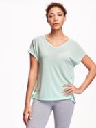 Old Navy Active Cut Out Top For Women - Mini Mint
