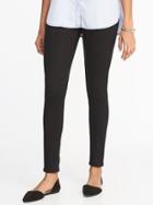 Old Navy Womens Built-in Sculpt Never-fade Rockstar Jeggings For Women Black Size 14