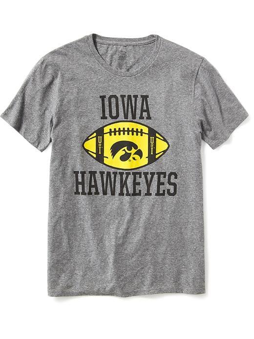 Old Navy Mens Ncaa Graphic Tee For Men University Of Iowa Size M