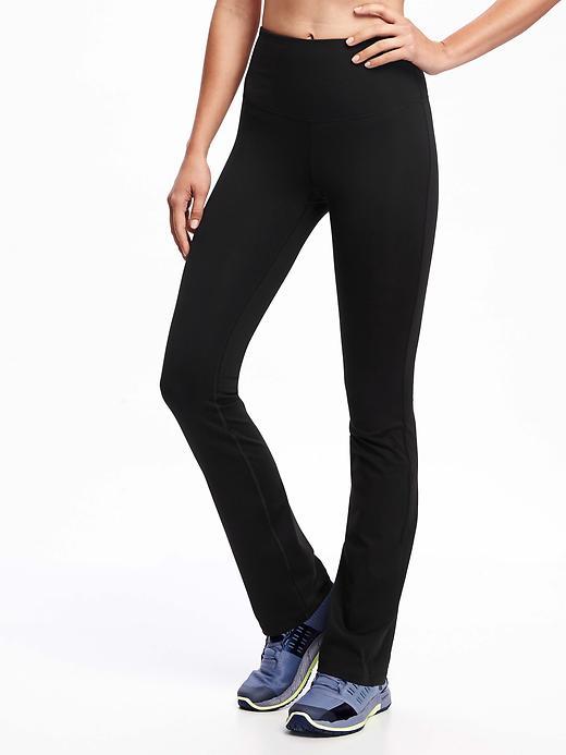 Old Navy Go Dry High Rise Compression Leggings For Women - Blackjack