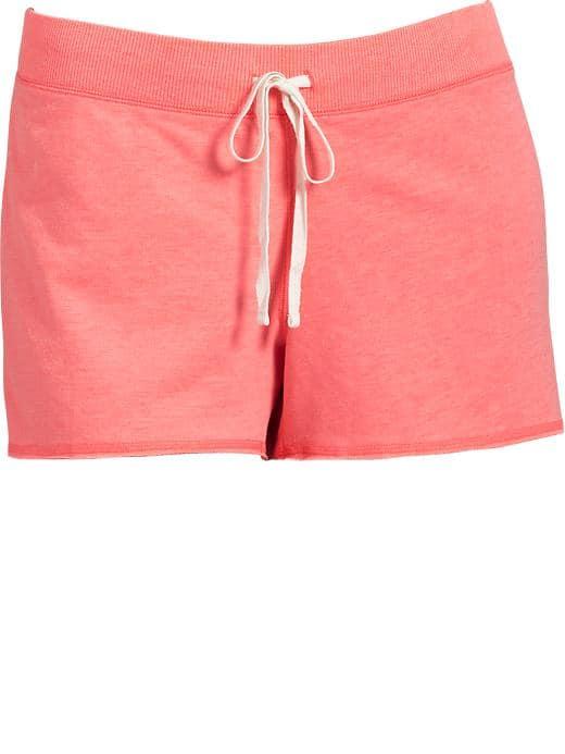 Old Navy Womens Plus Cuffed Jersey Shorts 3 1/2 - North Beach Neon