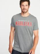 Old Navy Mens College-team Graphic Tee For Men Nebraska Corn Size S