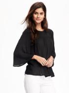 Old Navy Swing Blouse For Women - Blackjack