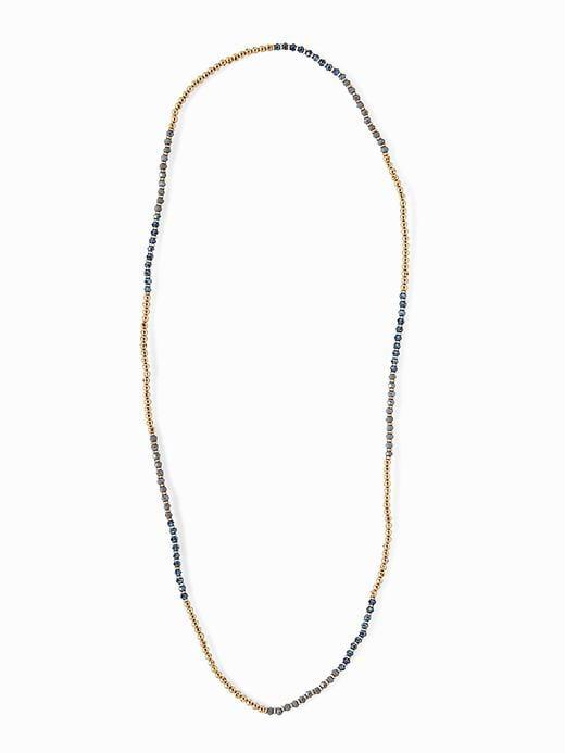 Old Navy Beaded Stretch Necklace For Women - Gold
