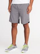 Old Navy Mens Quick-dry 4-way Stretch Performance Shorts For Men (9) Light Gray Heather Size Xxl